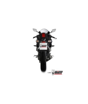 Mivv Full system 1x1 X-M1 Black Yamaha MT-125 2020-24/YZF R125 2019-24