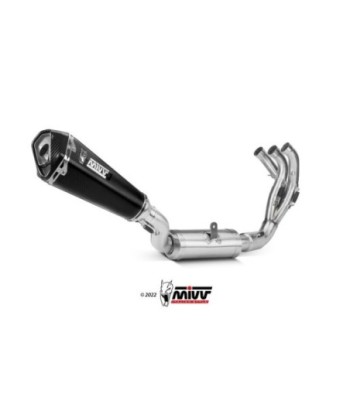 Mivv Full system 3x1 Delta Race carbono Yamaha MT-09 / SP / FZ-09 2021-23