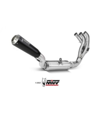 Mivv Full system 3x1 X-M1 Black Yamaha MT-09 / SP / FZ-09 2021-23