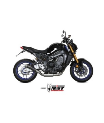 Mivv Full system 3x1 X-M1 Black Yamaha MT-09 / SP / FZ-09 2021-23
