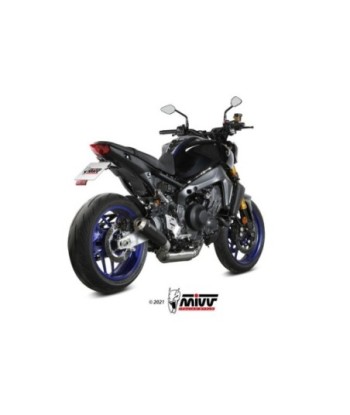 Mivv Full system 3x1 X-M1 Black Yamaha MT-09 / SP / FZ-09 2021-23