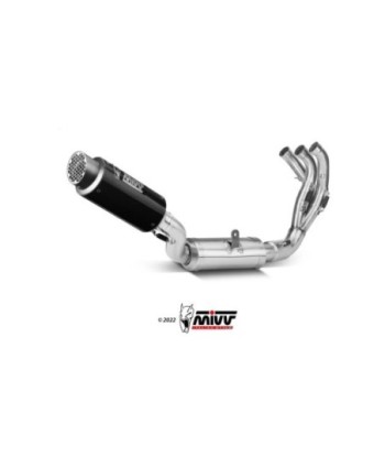 Mivv Full system 3x1 GP Pro carbono Yamaha MT-09 / SP / FZ-09 2021-23