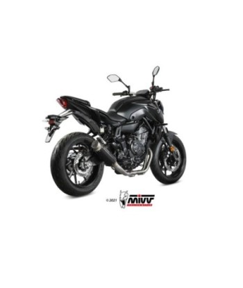 Mivv Full system 2x1 GP Pro Black Yamaha MT-07 / FZ-07 2021-24