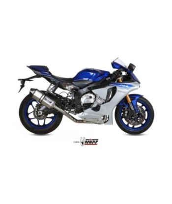 Mivv Full system 4x2x1 Speed edge St. Steel Yamaha YZF 1000 R1 2015-25
