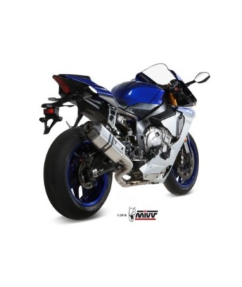 Mivv Full system 4x2x1 Speed edge St. Steel Yamaha YZF 1000 R1 2015-25
