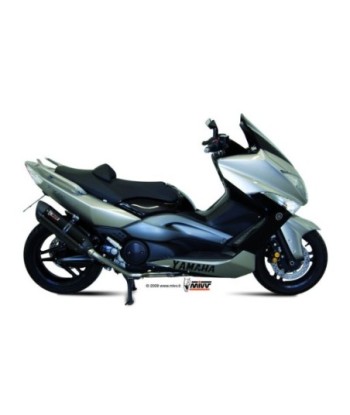 Mivv Full system 2x1 Suono black con tapa carbono Yamaha T-MAX 500 2008-11