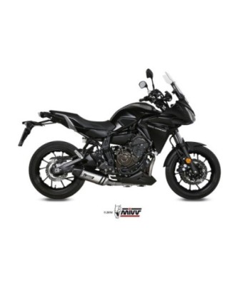 Mivv Full system 2x1 Speed edge St. Steel con tapa carbono Yamaha Tracer 700 / GT / Tracer 7 16-24