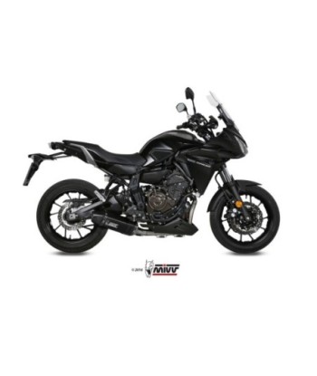 Mivv Full system 2x1 Speed edge Black Yamaha Tracer 700 / GT / Tracer 7 2016-24