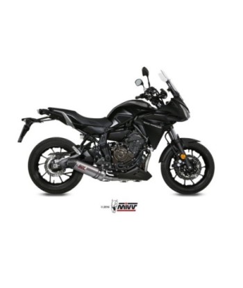 Mivv Full system 2x1 Oval Titan con tapa carbono Yamaha Tracer 700 / GT / Tracer 7 2016-25