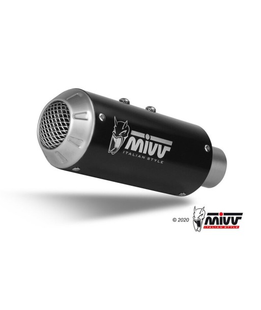 Mivv Slip-On Mk3 black Yamaha MT-10 / FZ-10 2016-22