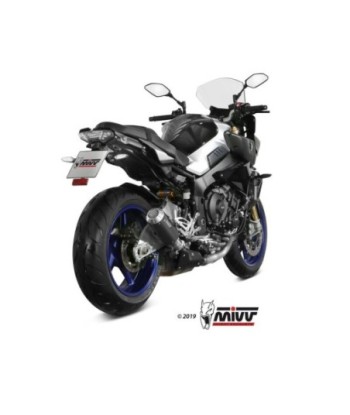 Mivv Slip-On Mk3 black Yamaha MT-10 / FZ-10 2016-22