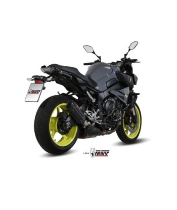 Mivv Slip-On Suono black con tapa carbono Yamaha MT-10 / FZ-10 2016-22