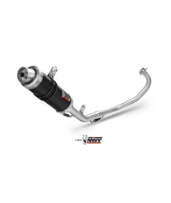 Mivv Full system 1x1 GP black Yamaha MT-125 2015-19 / YZF R125 2014-18