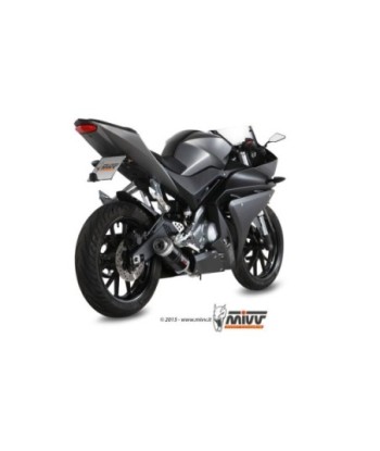 Mivv Full system 1x1 GP black Yamaha MT-125 2015-19 / YZF R125 2014-18