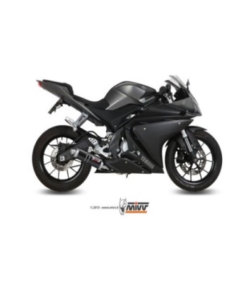 Mivv Full system 1x1 GP black Yamaha MT-125 2015-19 / YZF R125 2014-18