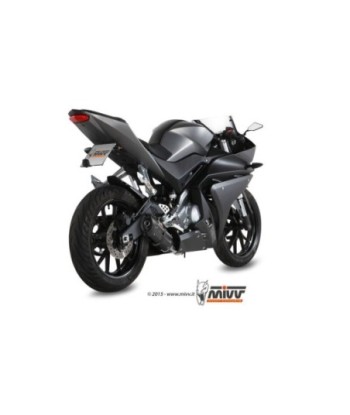 Mivv Full system 1x1 Suono black con tapa carbono Yamaha MT-125 2015-19 / YZF R125 2014-18