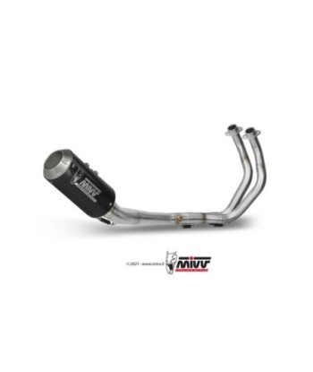 Mivv Full system 2x1 MK3 carbono Yamaha MT-07 / FZ-07 2014-24