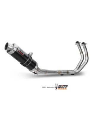 Mivv Full system 2x1 GP Black Yamaha MT-07 / FZ-07 2014-24