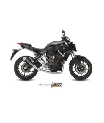 Mivv Full system 2x1 GP carbon Yamaha MT-07 / FZ-07 2014-24