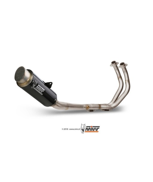 Mivv Full system 2x1 GP Pro carbono Yamaha MT-07 / FZ-07 2014-20