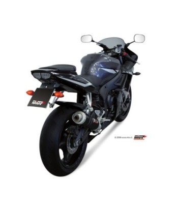 Mivv Slip-On GP black Yamaha YZF 600 R6 2003-05