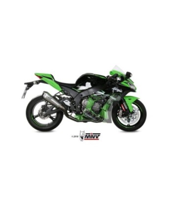 Mivv Full system 4x2x1 Delta Race St. Steel Kawasaki ZX-10 R / RR / SE 2016-25