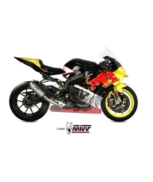Mivv Full system 4x2x1 GP Pro St. Steel BMW S 1000 RR 2017-18
