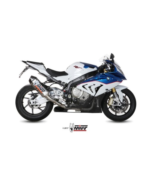 Mivv Full system 4x2x1 Speed edge St. Steel con tapa carbono BMW S 1000 RR 2015-16