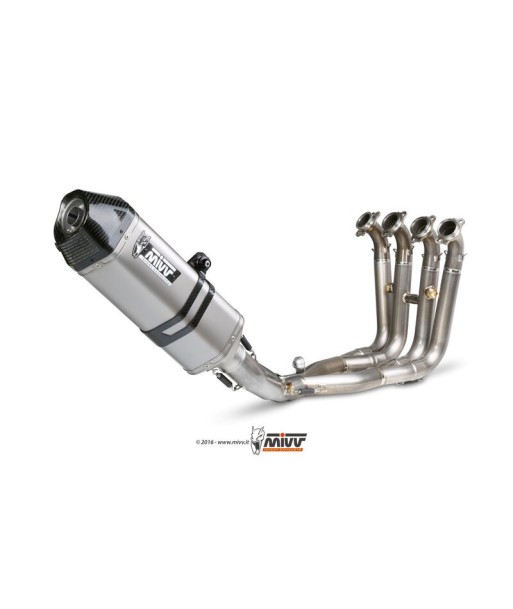 Mivv Full system 4x2x1 Speed edge St. Steel con tapa carbono BMW S 1000 RR 2010-14