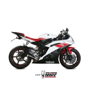 Mivv Slip-On Mk3 black Yamaha YZF 600 R6 2006-16