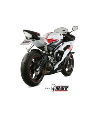 Mivv Slip-On Mk3 black Yamaha YZF 600 R6 2006-16