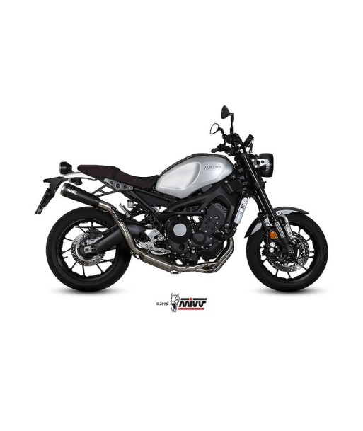 Mivv Full system 3x1 Ghibli black Yamaha XSR 900 2016-22
