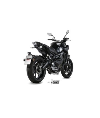 Mivv Full system 3x1 Suono black con tapa carbono Yamaha MT-09 / FZ-09 2013-20