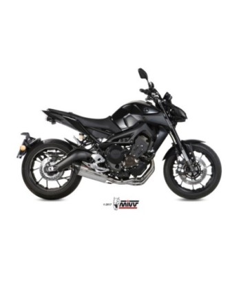Mivv Full system 3x1 Suono St. Steel con tapa carbono Yamaha MT-09 / FZ-09 2013-20