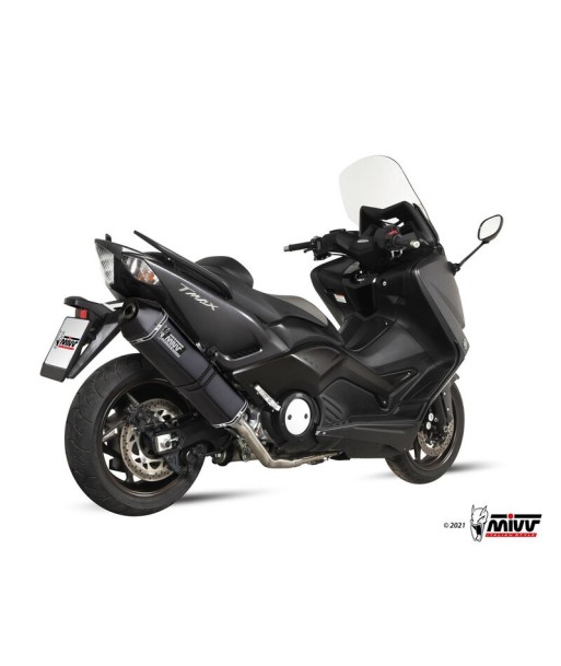 Mivv Full system 2x1 Speed edge black Yamaha T-MAX 530 2012-16