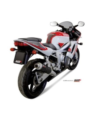 Mivv Slip-On GP black Yamaha YZF 600 R6 1999-02