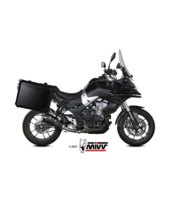 Mivv Slip-On Oval carbono con tapa carbono Voge Valico 500DS 2021-24