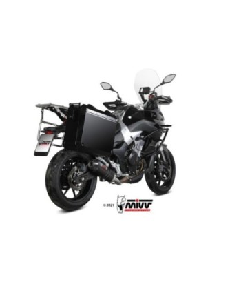 Mivv Slip-On Oval carbono con tapa carbono Voge Valico 500DS 2021-24