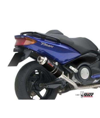 Mivv Full system 2x1 GP black Yamaha T-MAX 500 2001-07