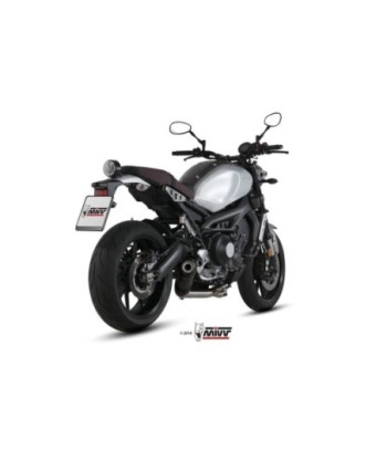 Mivv Full system 3x1 Oval carbono con tapa carbono Yamaha XSR 900 2016-20
