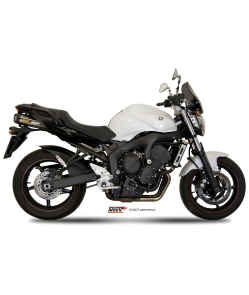 Mivv 2 Slip-On Suono St. Steel con tapa carbono Yamaha FZ6 / FZ6 Fazer 2004-11