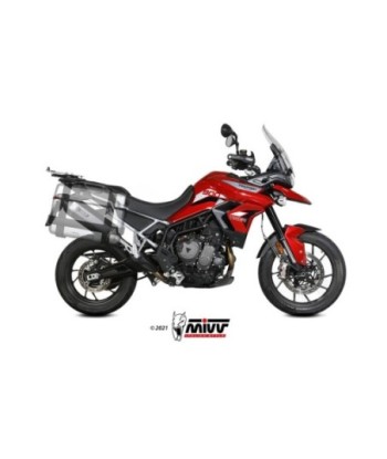 Mivv Slip-On Speed edge Black Triumph Tiger 900 / GT / Pro / Rally 2021-25