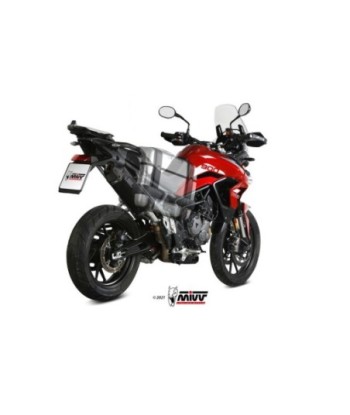 Mivv Slip-On Speed edge Black Triumph Tiger 900 / GT / Pro / Rally 2021-25