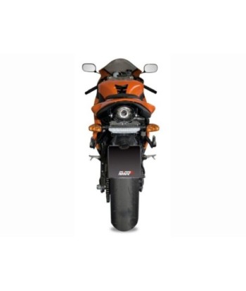 Mivv Slip-On Suono St. Steel con tapa carbono Kawasaki ZX-6 R 2007-08