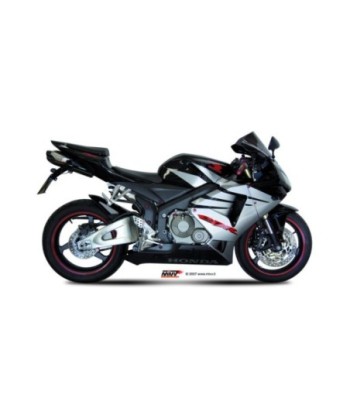 Mivv Slip-On Suono black con tapa carbono Honda CBR 600 RR 2005-06