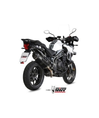 Mivv Slip-On Speed edge black Triumph Tiger 1200 XR / XRx / XRT / XCx / XCA 2016-20