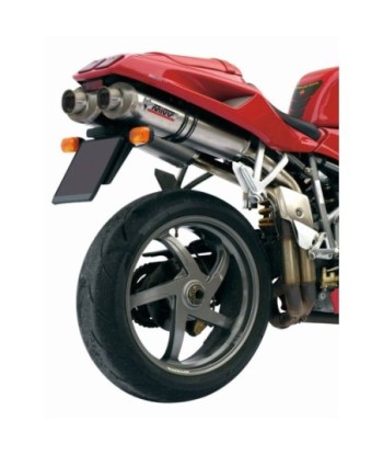 Mivv 2 Slip-On Oval titan Ducati 748 1994-03 / 916 1994-98 / 996 1994-01 / 998 1994-01