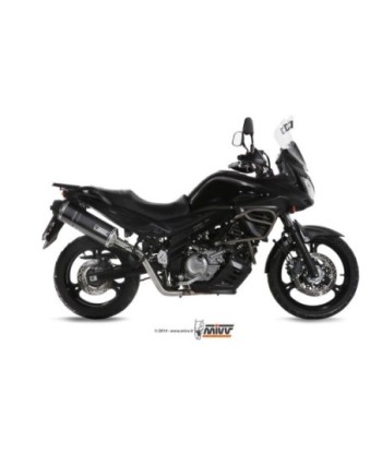 Mivv Slip-On Speed edge black Triumph Tiger Explorer 1200 2012-15