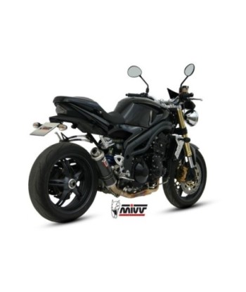 Mivv Slip-On GP carbon Triumph Speed Triple 2005-06