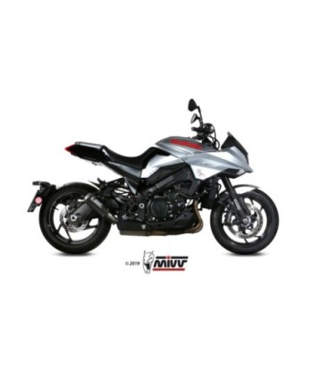 Mivv Slip-On Mk3 carbono Suzuki GSX-S 1000 Katana 2019-25